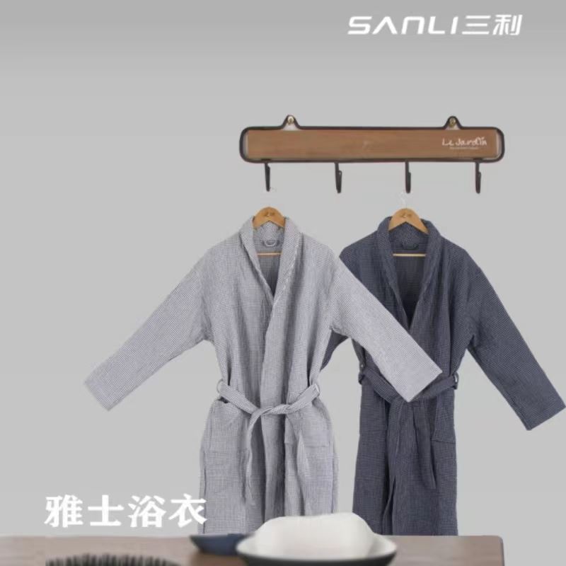 三利雅士浴衣单条盒装YY-5011