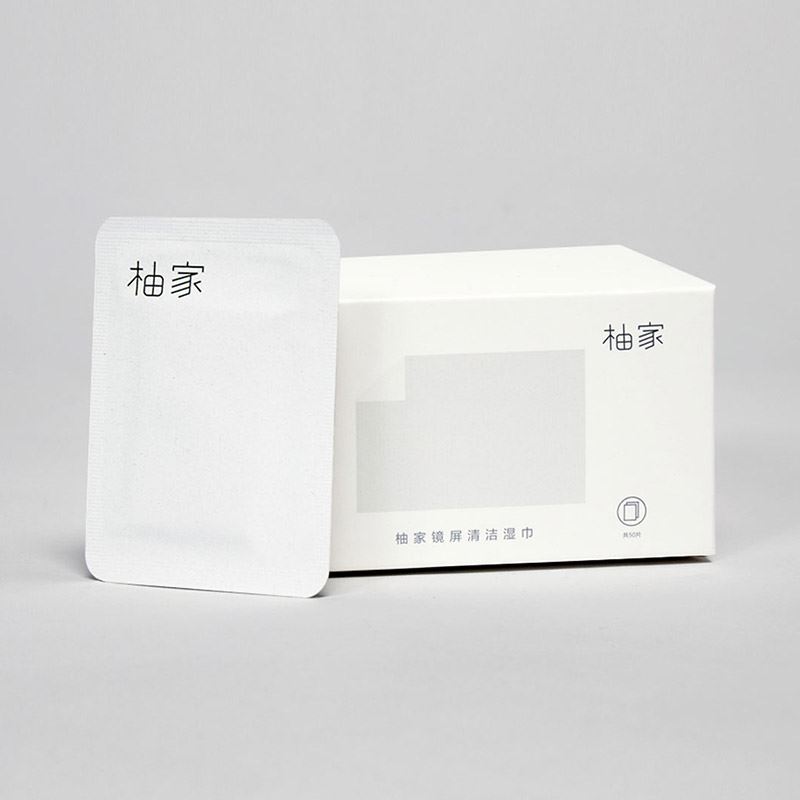 柚家镜屏清洁湿巾1盒装20961