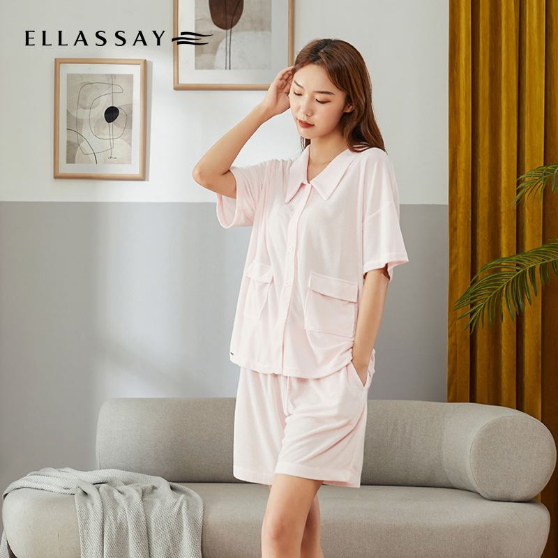 歌力思女士毛巾料起居服（夏季）EWZ32JF902