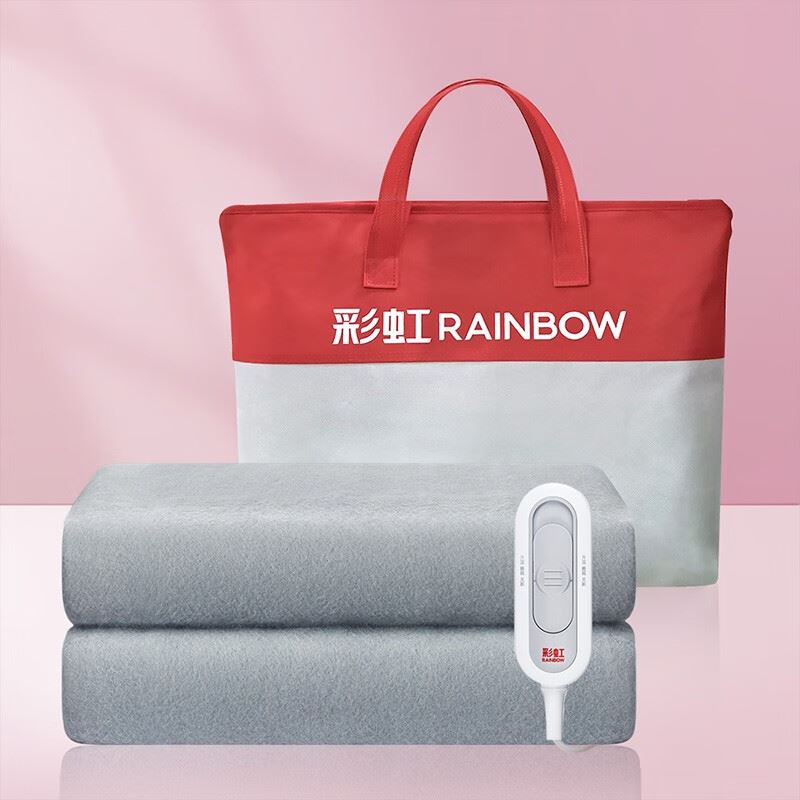 彩虹全線路安全保護(hù)調(diào)溫電熱毯XL1202