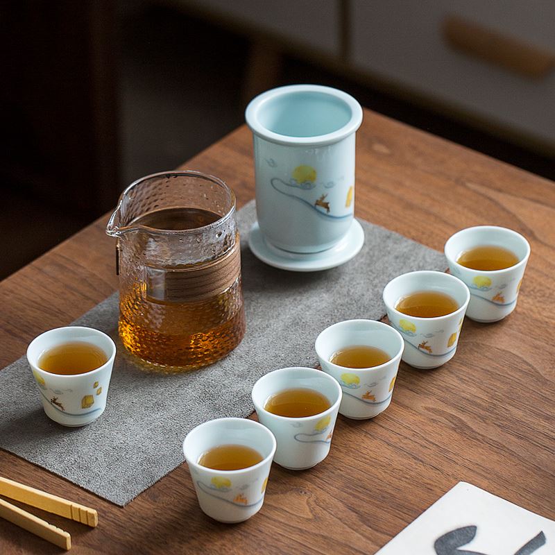 愛(ài)依瑞斯ARIS一鹿相伴8件茶具套裝AS-C801A