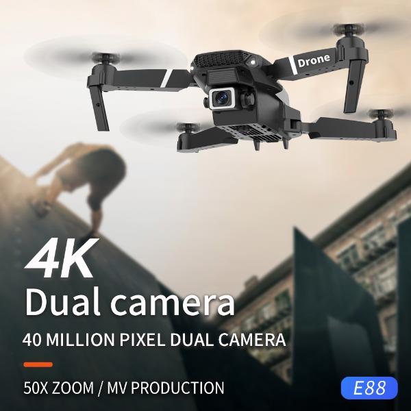 拓蓝者无人机光流4K双摄航拍四轴飞行器E525定高遥控飞机