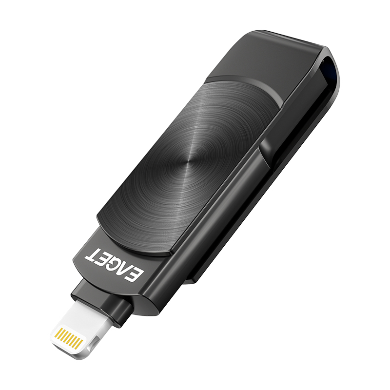 (EAGET)憶捷i66Plus蘋果U盤手機電腦兩用512G