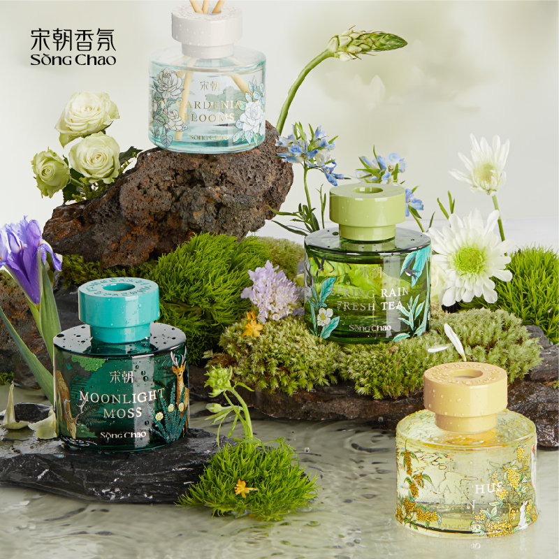 宋朝·繁花之境香薰蜡烛礼盒