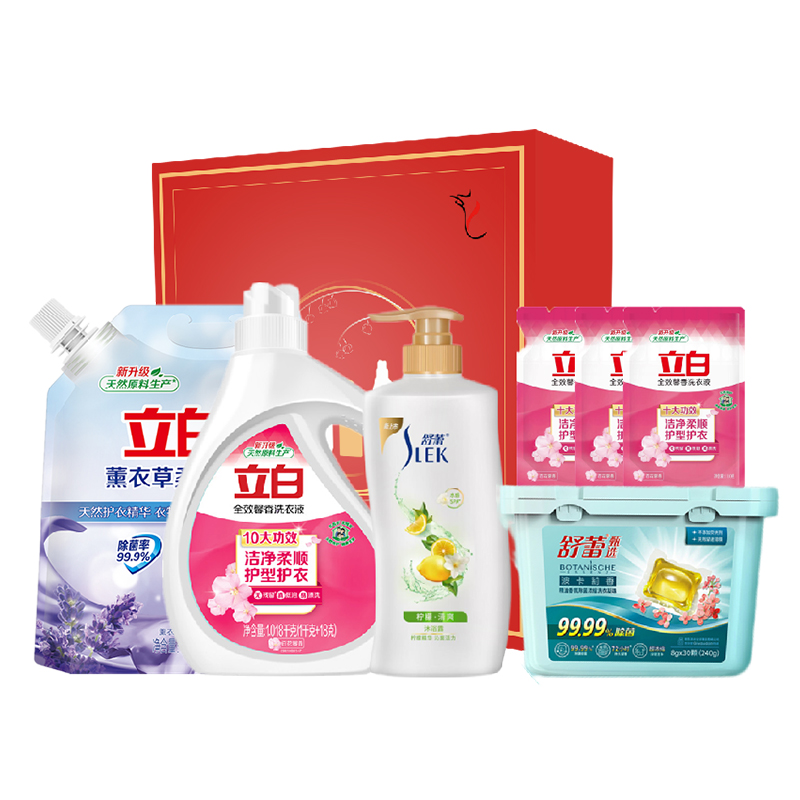 立白&舒蕾暖心组合套装-C款3238g