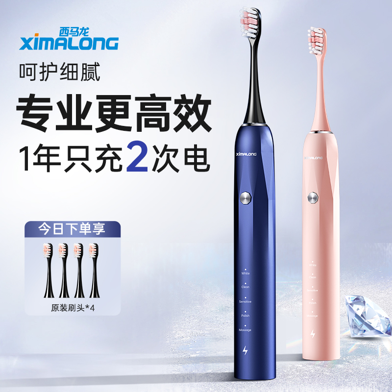 母親節(jié)禮品西馬龍聲波電動牙刷R06禮盒裝