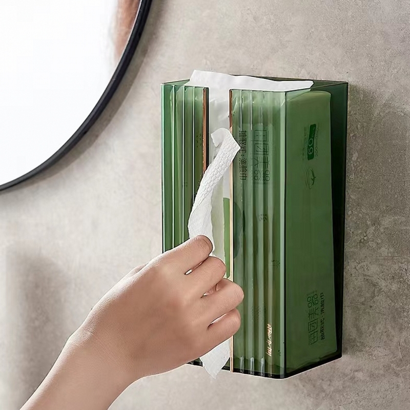 UPZO优品尚竹轻奢小筑系列洗脸巾盒（壁挂式）