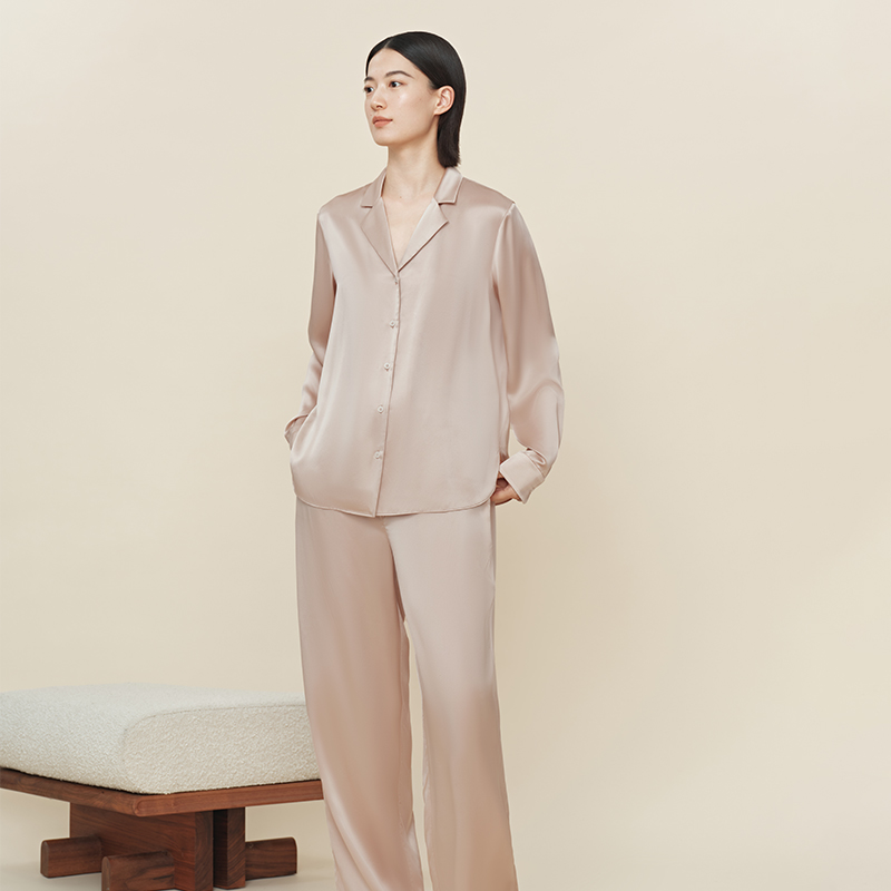 万事利2025春夏专柜新品真丝家居服简语（女款）