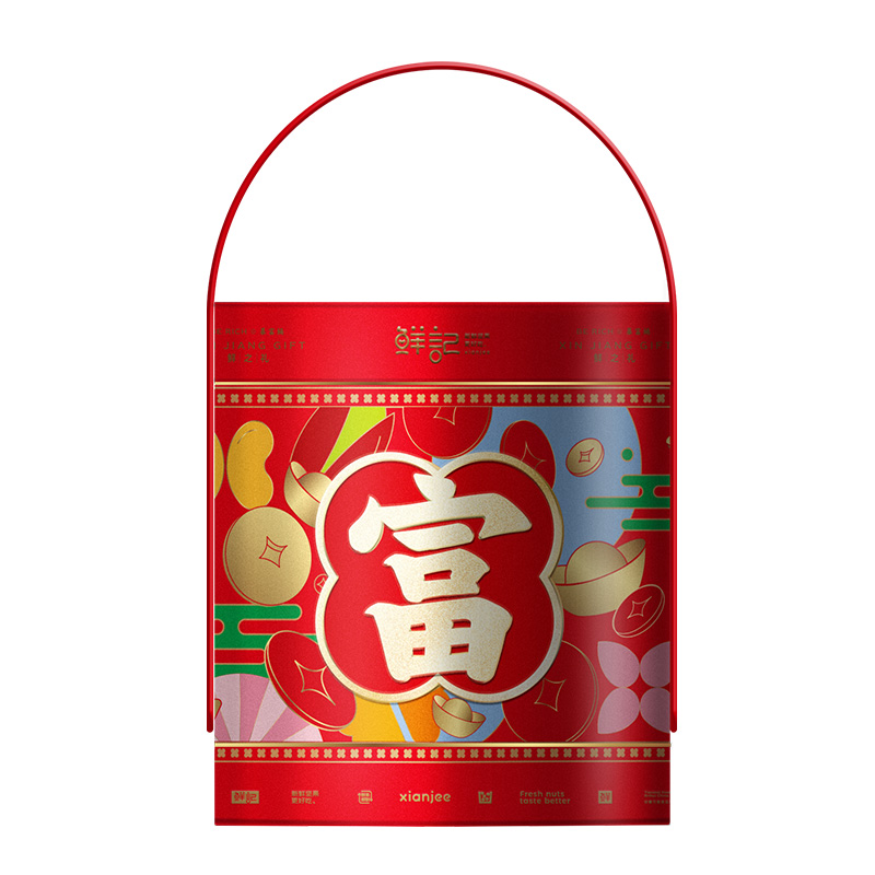 鮮記暴富桶堅果禮0.898kg
