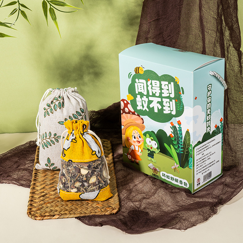 承夏蚊不到防蚊舒眠子母香包