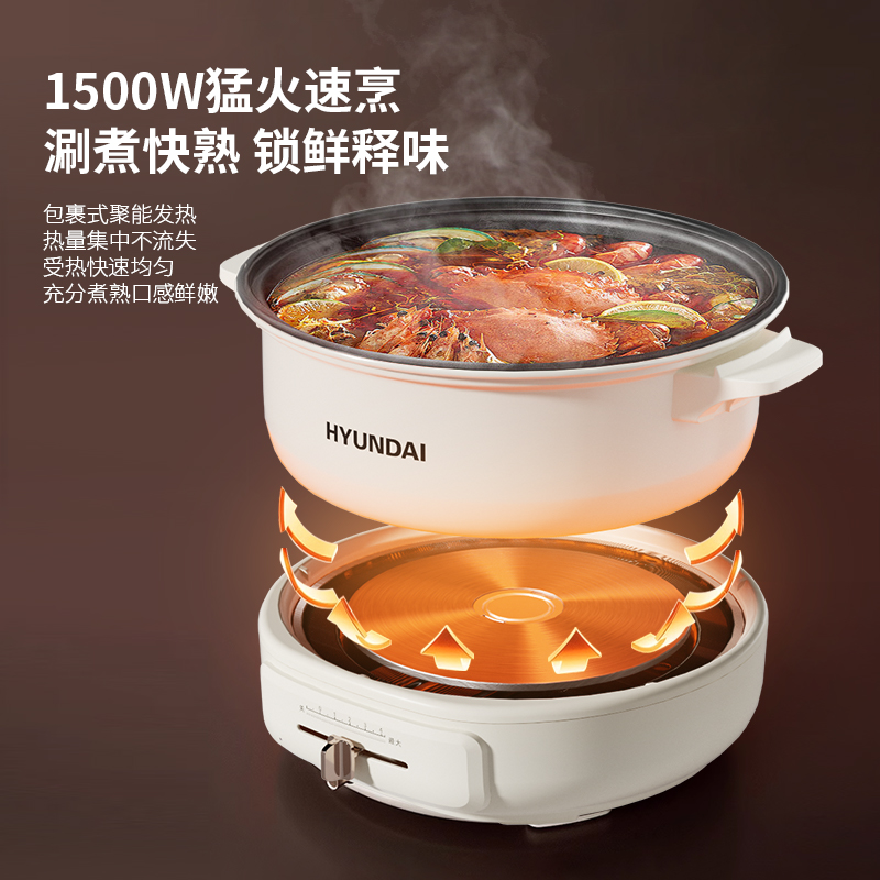 HYUNDAI電火鍋MHGM5002