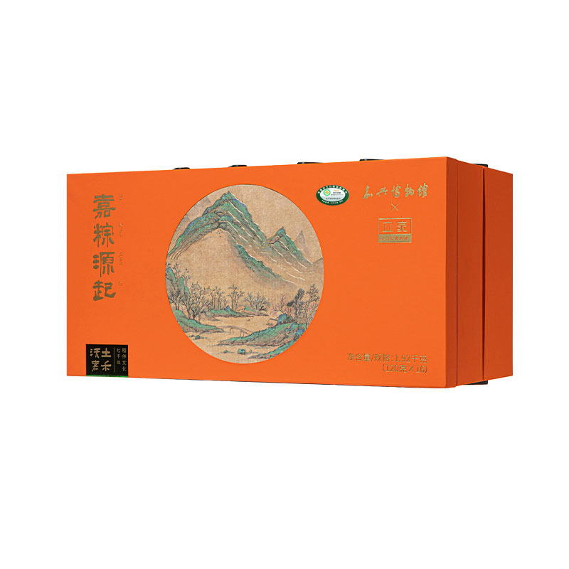 立家嘉興博物館聯(lián)名款嘉粽源起有機粽禮盒