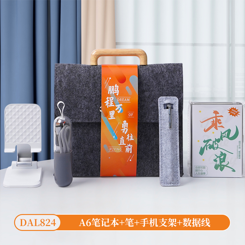 甜蜜點企業(yè)活動送客戶員工商務(wù)筆記本數(shù)據(jù)線套裝DAL848