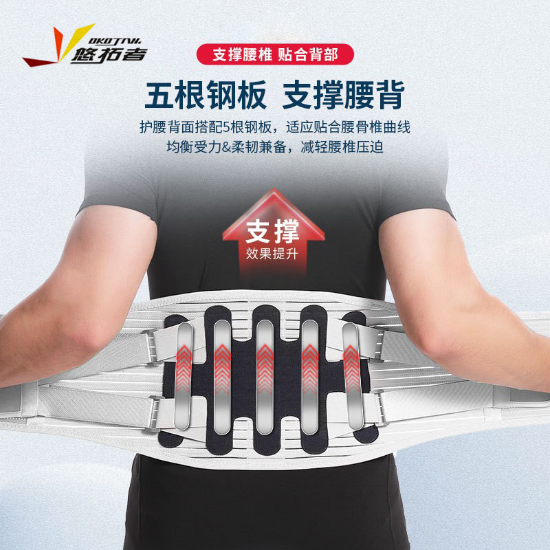 悠拓者运动支撑防护腰带套装YT-JK006