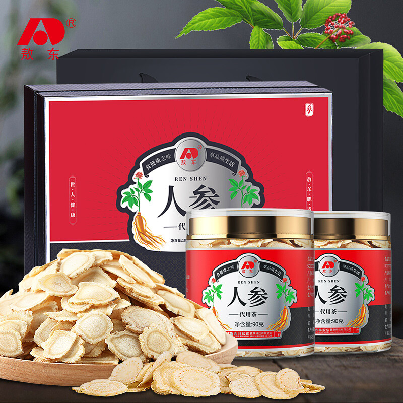 敖东人参超大片180克礼盒