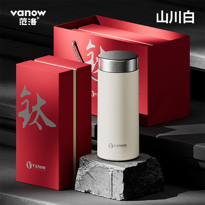 Vanow纯钛简约小直杯350mlVO-JY35ZB-T