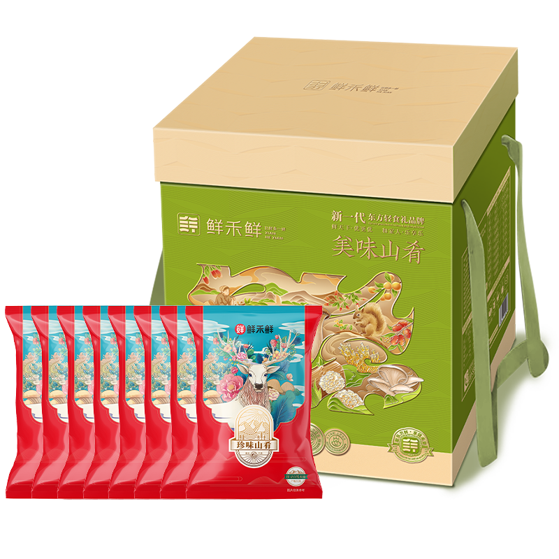 鲜禾鲜美味山肴山珍礼盒797g