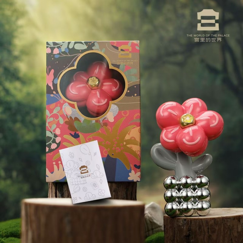 聚运鑫赚钱花上新了故宫文创黄金小摆件