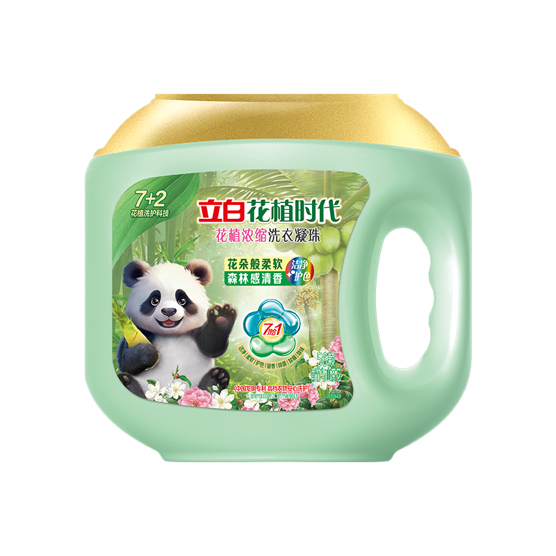 立白花植時代花植濃縮洗衣凝珠560克(56顆)