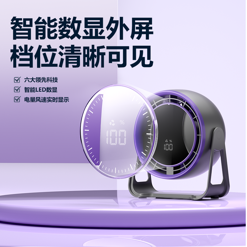 遙里遜小風(fēng)炮輕柔桌面風(fēng)扇YLX-2109