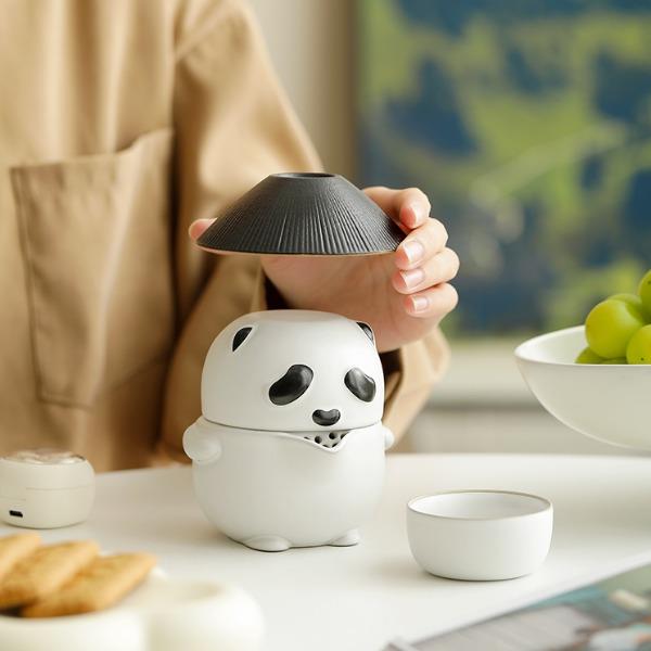 茶汀俠客熊貓旅行快客杯套裝