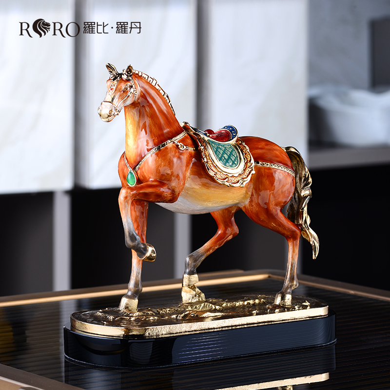 羅比羅丹擺件（馬到成功B)編號(hào)：R-31705J