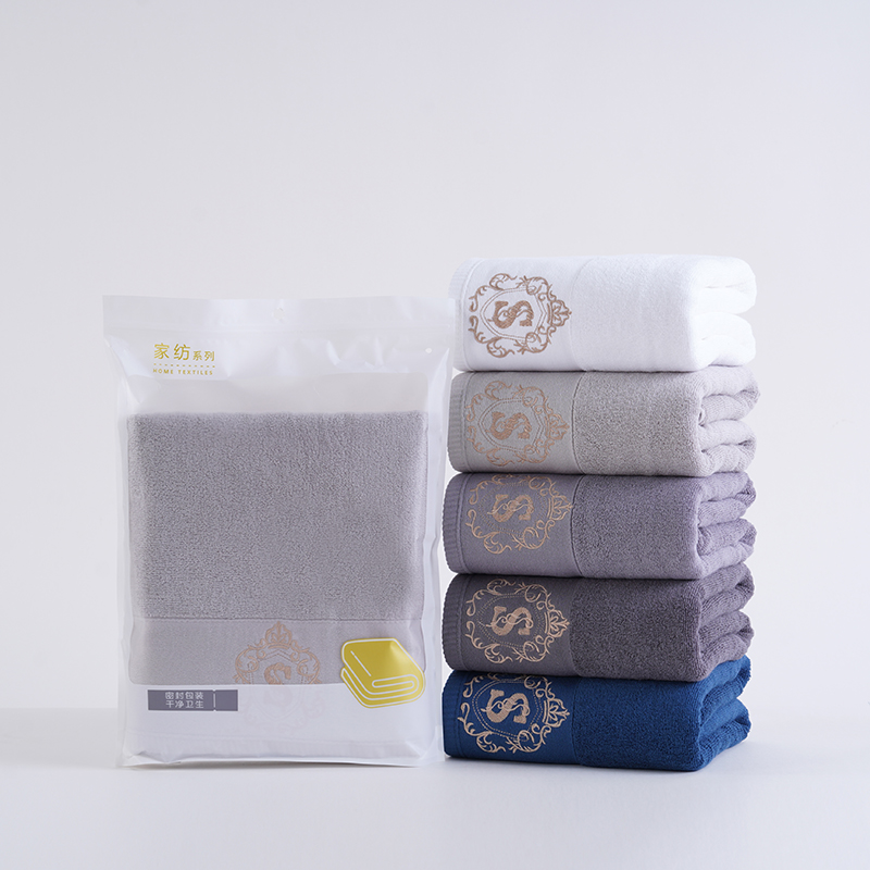 UOMI純棉加大加厚浴巾優(yōu)雅-1