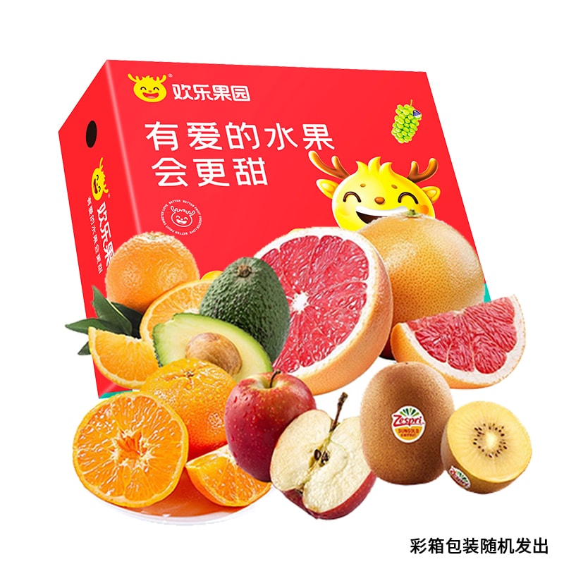 佳沃供應(yīng)花好月圓中秋進(jìn)口水果組合約1.8Kg