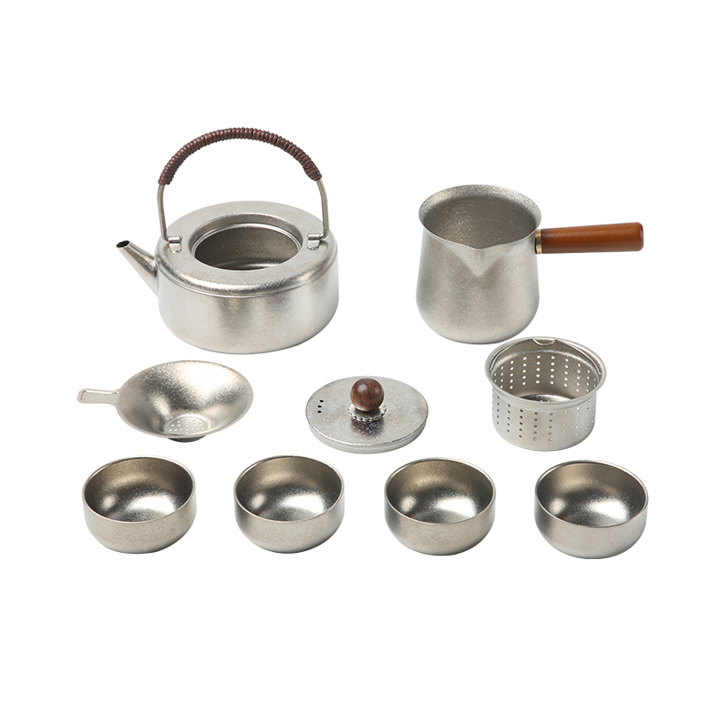 亞摩斯純鈦茶具禮盒套裝AS-TIMHT08