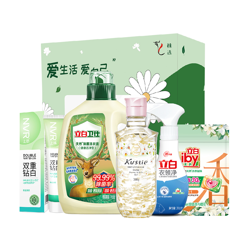立白橼选洗护组合套装-A款1870g