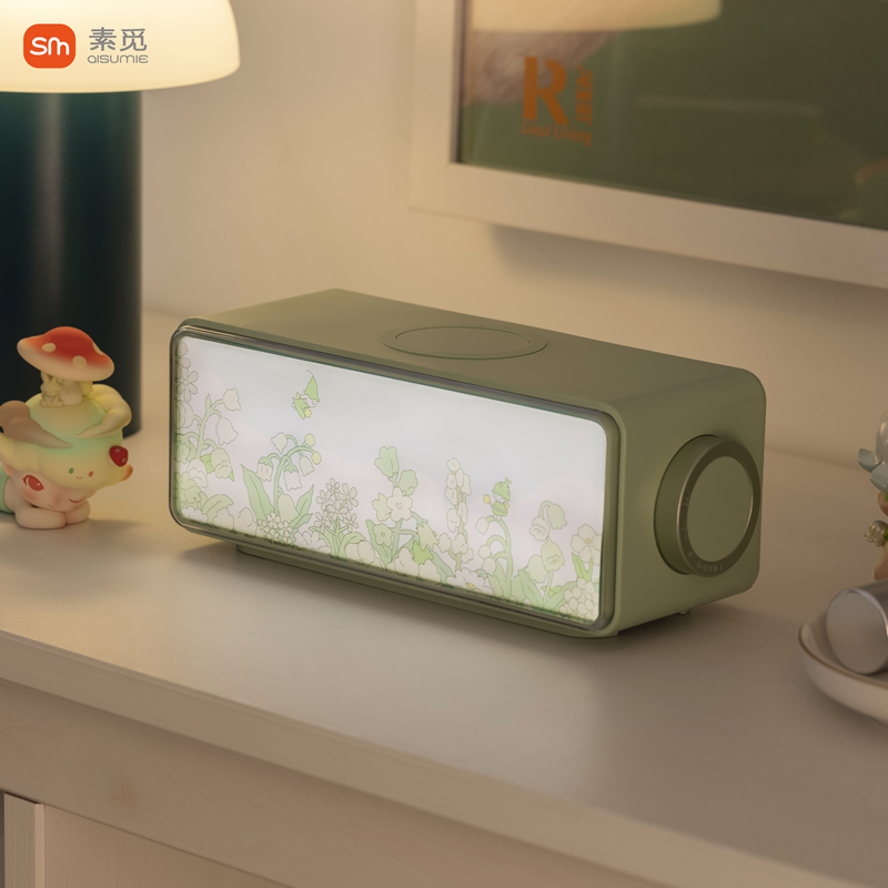 素覓畫鏡無線充藍牙音箱F05
