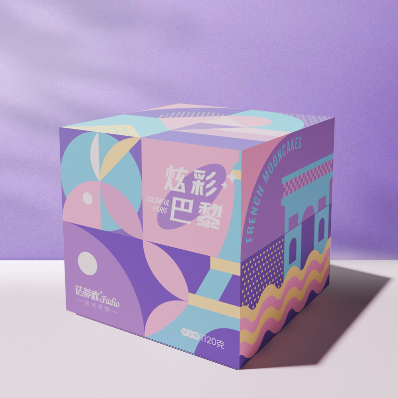 法蒂欧炫彩巴黎法式月饼